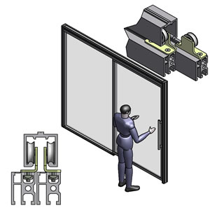 Hidden Profile Miter Fastener